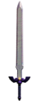 the master sword from the legend of zelda