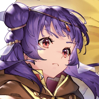 a cropped icon of myrrh's legendary hero art from fire emblem heroes